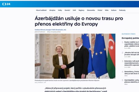 Prezidentin Naxçıvanda dedikləri dünya mediasında yer alıb
