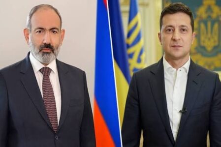 Paşinyan Zelenski ilə telefonla danışdı