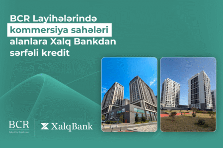 Baku City Residences kompleksində qeyri-yaşayış sahəsi əldə etmək üçün sərfəli kredit