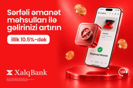Xalq Bank müştərilərinə illik 10,5%-dək gəlir əldə etmək imkanı yaradır