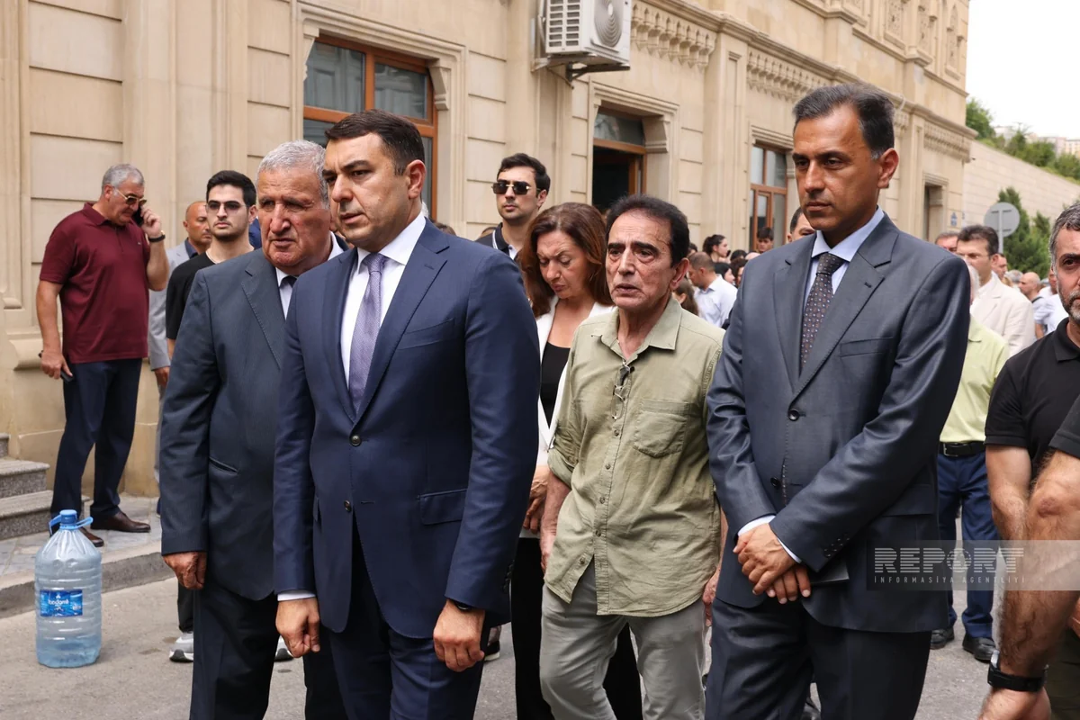 Tofiq Bakıxanov dəfn edildi - FOTOLAR 2 dfn 1