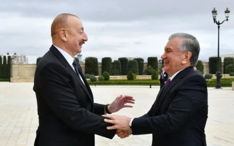 İlham Əliyev Özbəkistanın Milli İnformasiya Agentliyinə müsahibə verdi – FOTOLAR