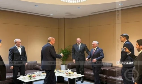 eliyev erdogan pezeshkian mirziyayev