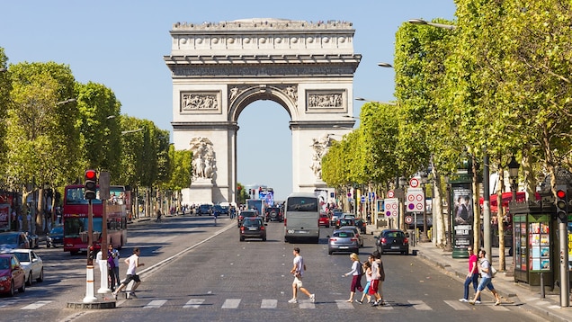 france champs elysees paris