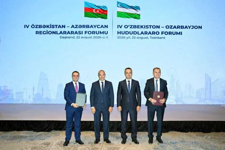 Özbəkistanla Azərbaycan arasında mühüm sənədlər imzalandı