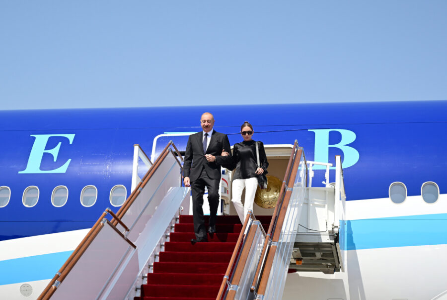 Prezident və xanımı Qırğızıstanda səfərdədir – FOTOLAR