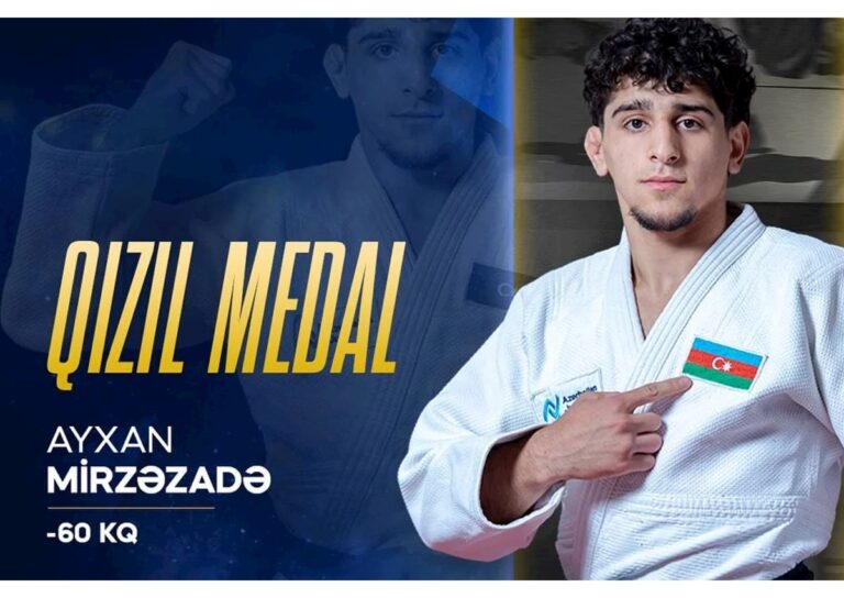 Ayxan Mirzəzadə Avropa çempionu oldu
