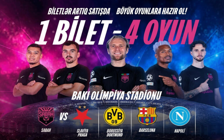 "Sabah"dan azarkeşlərə sürpriz: bir biletlə 4 oyun izləmək olacaq