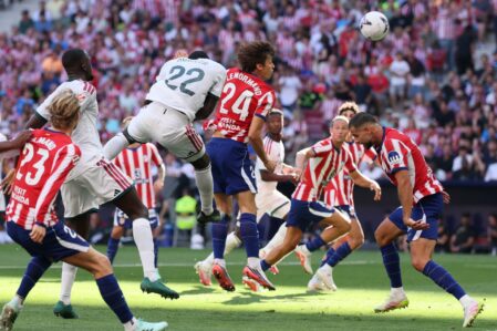 Madrid derbisində 3 qol, 1 penal, 1 qırmızı vərəqə