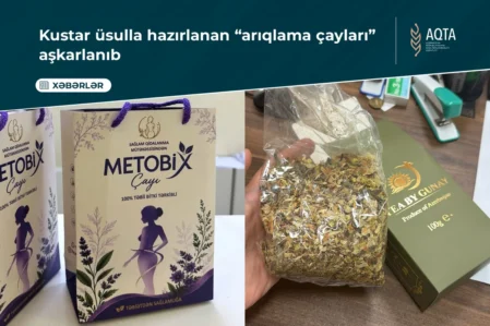 “Arıqlama çayı” adı ilə nə satılır? – AQTA hərəkətə keçdi