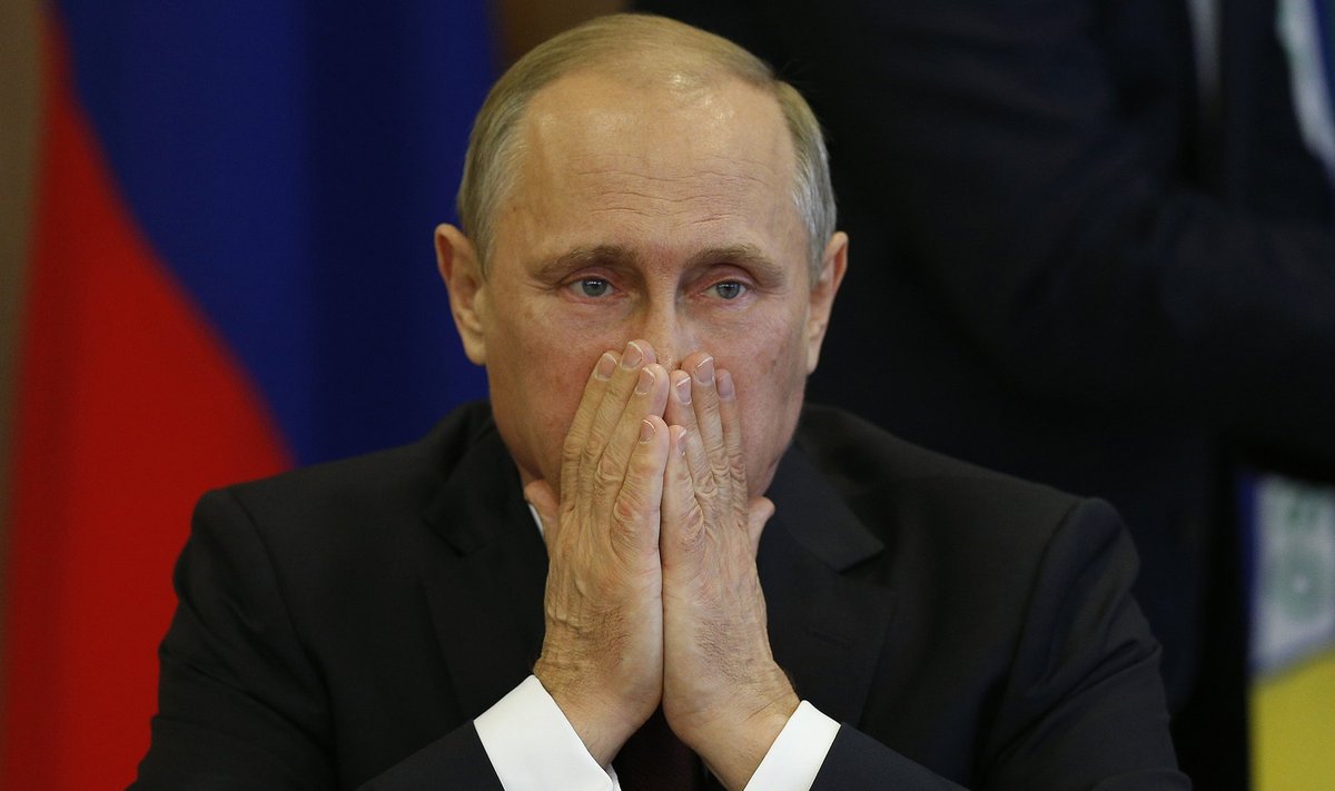 Putin sad