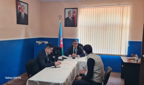 Novruzəli Aslanov İsmayıllıda vətəndaşları qəbul etdi – FOTOLAR