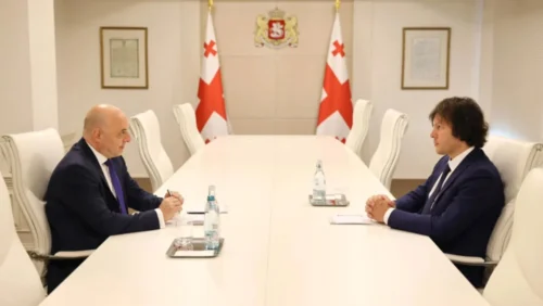 Kobaxidze Azərbaycana göndəriləcək səfirlə görüşdü