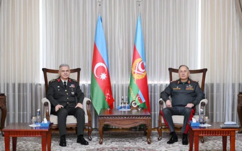 Kərim Vəliyev Türkiyə nümayəndə heyəti ilə görüşdü – FOTOLAR