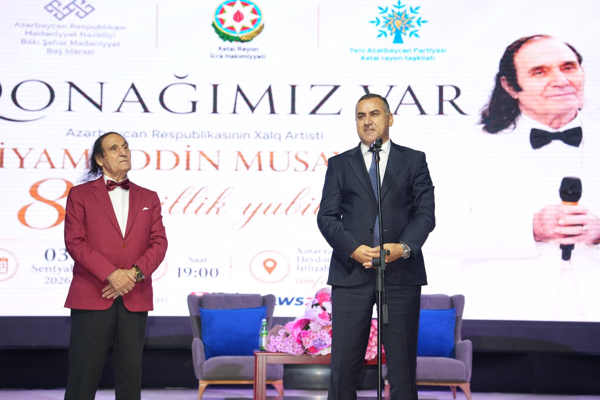 Xətaidə Niyaməddin Musayevin 85 illik yubileyi qeyd edildi - VİDEO 11 ny 11