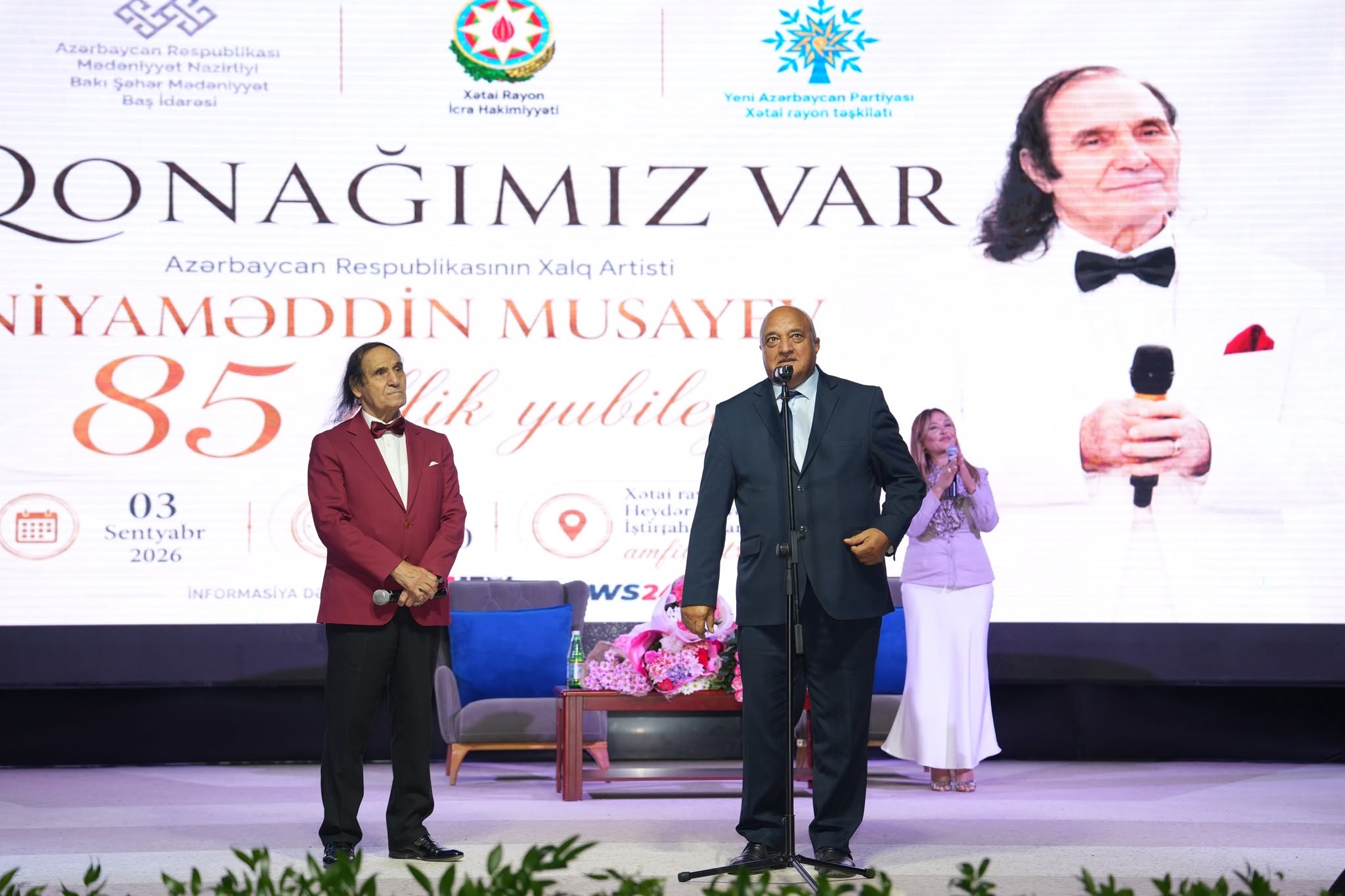 Xətaidə Niyaməddin Musayevin 85 illik yubileyi qeyd edildi - VİDEO 14 ny 14