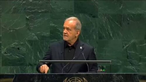 Pezeşkian BMT-də danışanda nümayəndə heyətimiz zaldan çıxıb?