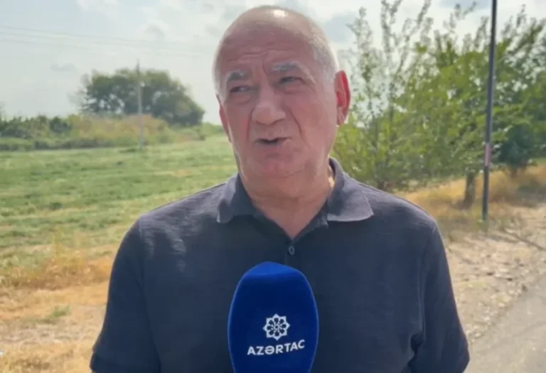 Partlayış olan kəndin sakini: "Bərk səs gəldi, gördüm ki..."