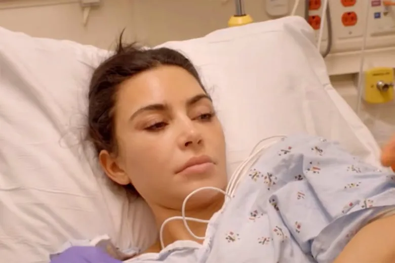 Kim Kardaşyan xəstəxanaya yerləşdirildi - FOTO 1 rs