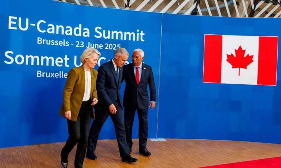 AFP 20250623 63GN36G v1 MidRes BelgiumEuCanadaSummitDiplomacy 1793122029