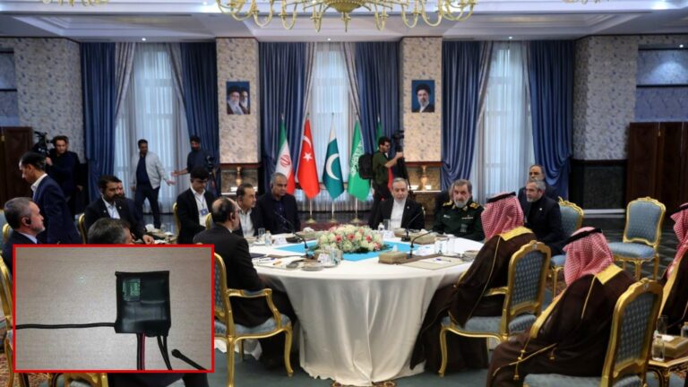 Scandal at four-party meeting in Tehran: Turkey, Iran, Pakistan... - PHOTO