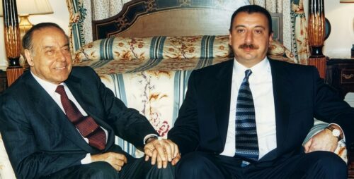 Heyder Eliyev Ilham Eliyev 1 1