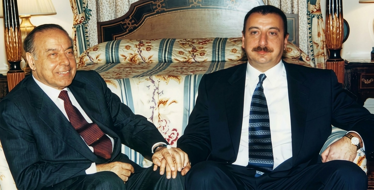 Heyder Eliyev Ilham Eliyev 1 1