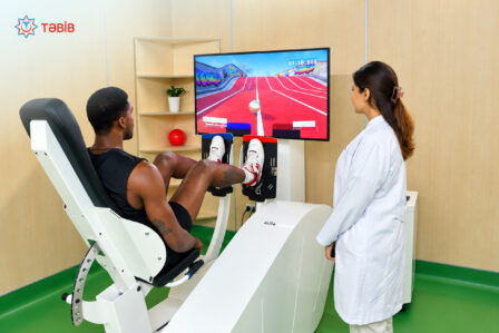 Kubalı voleybolçu Yeni Klinikada reabilitasiya keçdi – VİDEO