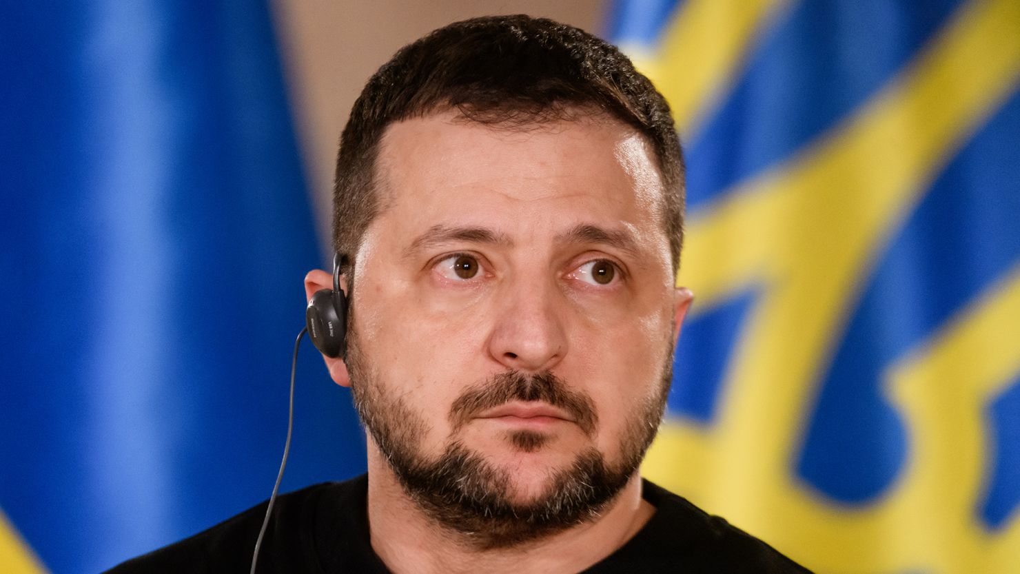 Zelenski Brüsselə gedib xəbəri üçün şəkil