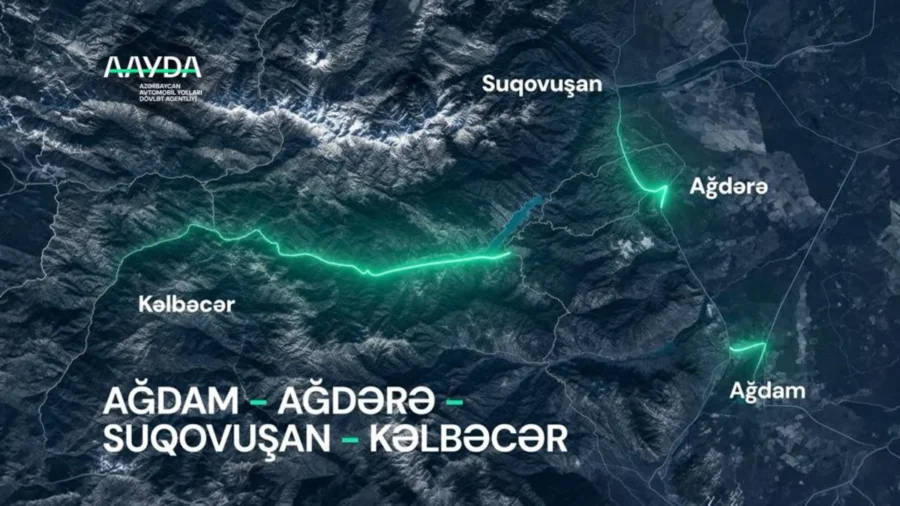 agdam kelbecer yolu