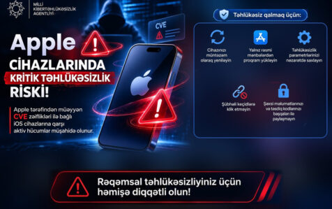“Apple” istifadəçilərinin hesabları ələ keçirilir – Xəbərdarlıq