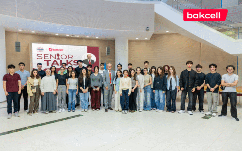 “Bakcell”in baş icraçı direktoru ADA Universitetinin tələbələri ilə görüşdü – FOTOLAR