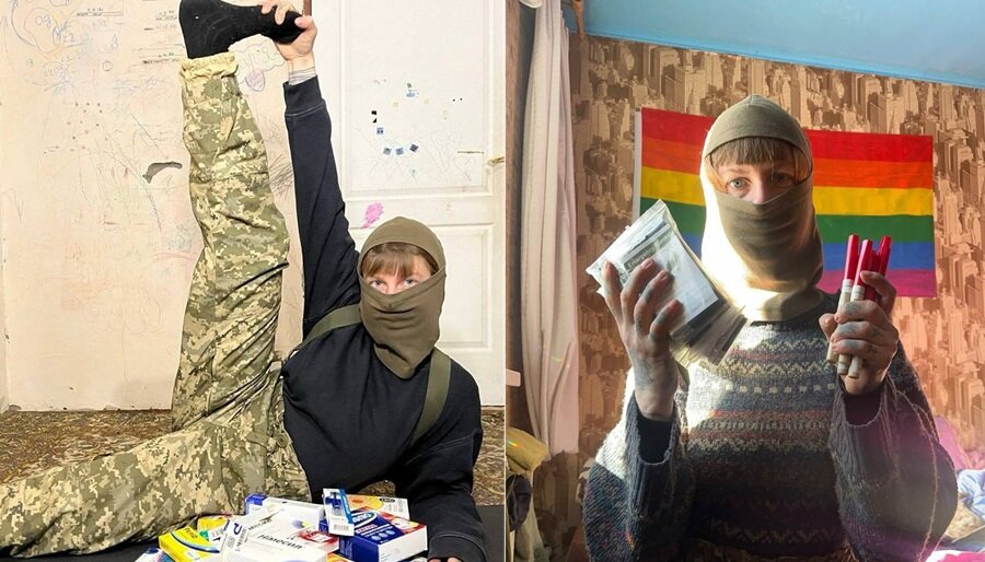 Məşhur feminist cəbhə bölgəsində öldürüldü - FOTO 3 esas1
