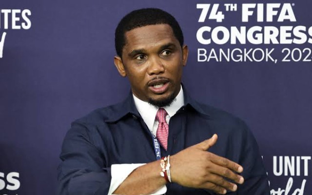 Samuel Eto Bakıya gəldi xəbəri üçün şəkil