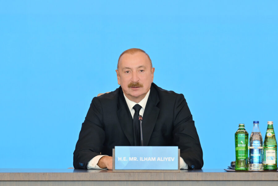 Bakıda mühüm forum: Prezident çıxış edir – CANLI
