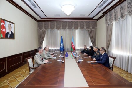 Kərim Vəliyev NATO-nun nümayəndə heyəti ilə görüşdü – FOTO