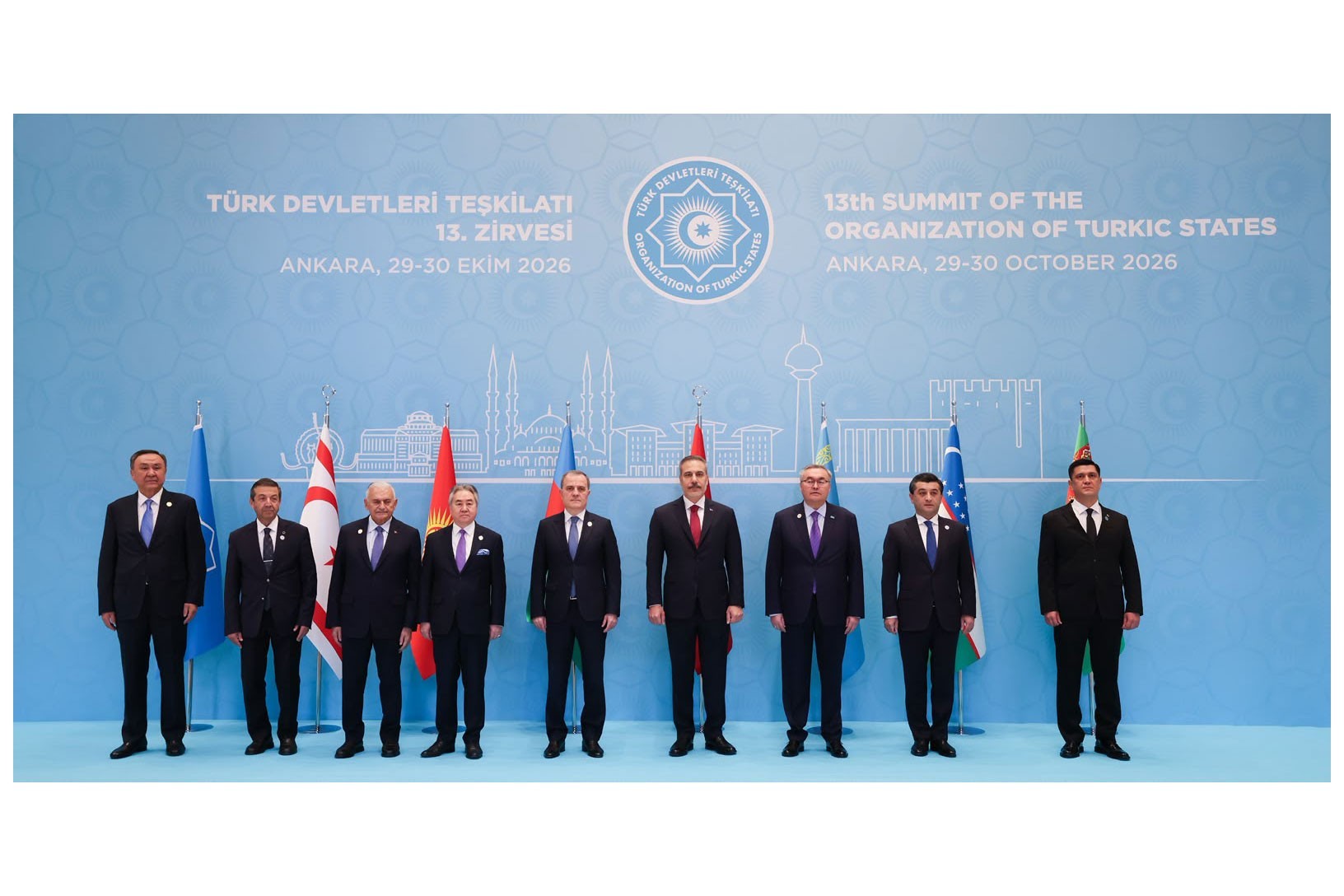 Ceyhun Bayramov Ankaradakı iclasda çıxış etdi - FOTOLAR 5 lf 13