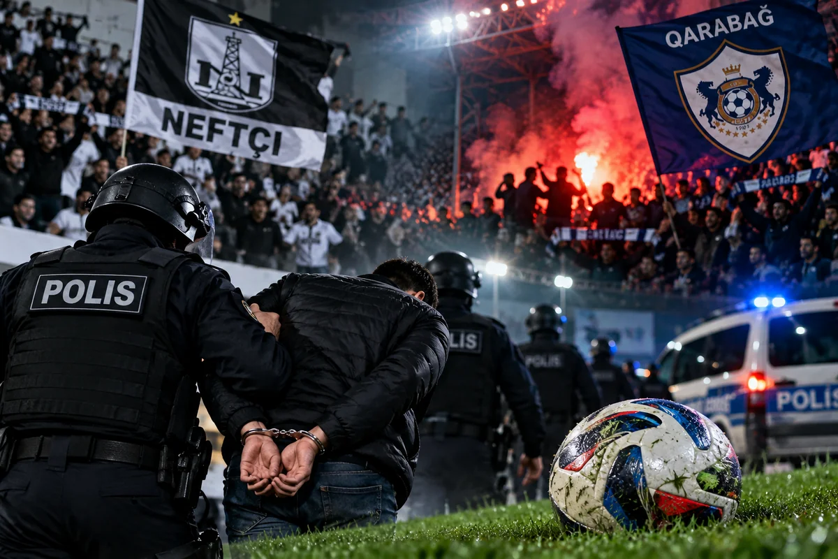 "Qarabağ" - "Neftçi" derbisindən sonra 19 nəfər saxlanıldı 1 nvZFkl3XTC4qPi6hL7n9ShA5MrJ2bUJa6zbE8pkX 1200