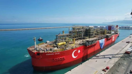 osman gazi gemisi filyos limaninda