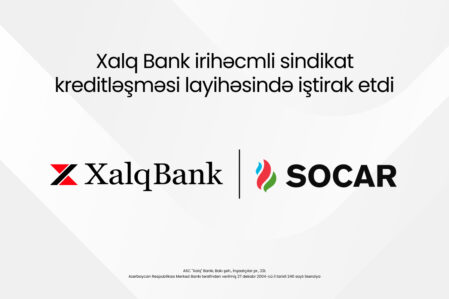 Xalq Bank 1,6 milyard dollarlıq beynəlxalq maliyyələşmə layihəsində iştirak etdi