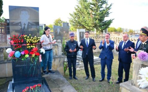Ağstafada şəhidlərin xatirələri yad olundu – FOTOLAR