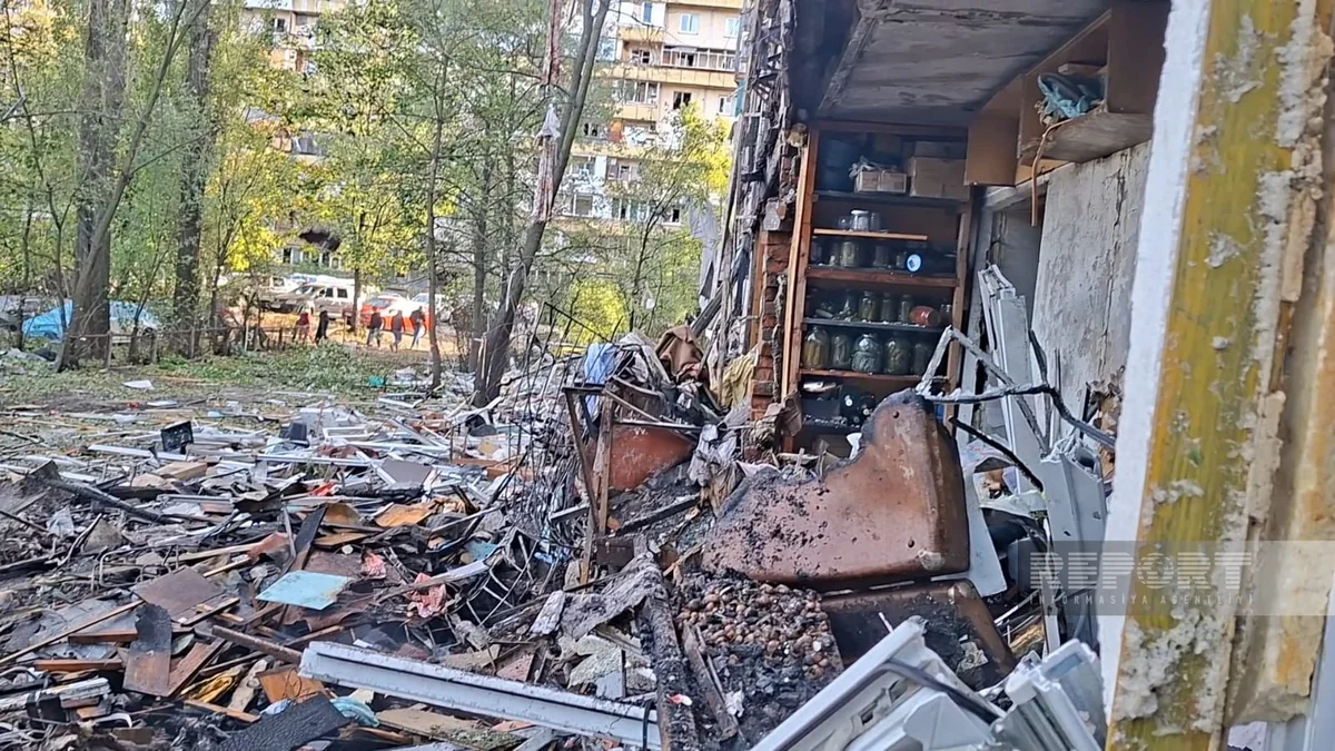 Kiyevə hücum: azərbaycanlı ailənin evi dağıdıldı – FOTO xəbəri üçün şəkil