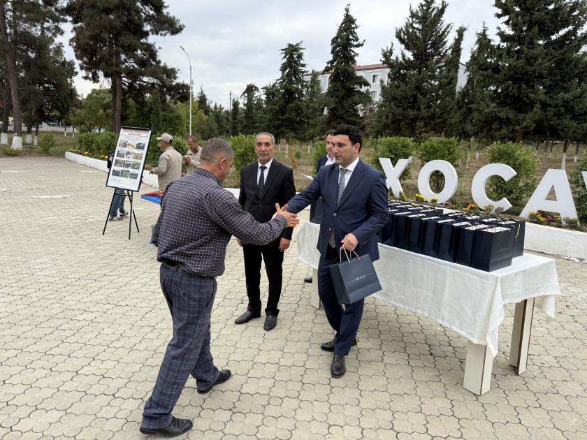 Xocavəndə və Ağdərəyə köç: açarlar təqdim olundu - FOTOLAR 4 xc 43