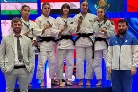 Azərbaycan cüdoçuları Asiya Kubokunda 5 medal qazanıblar
